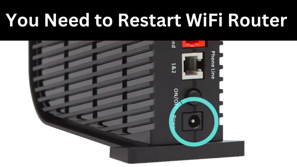 Restart Router