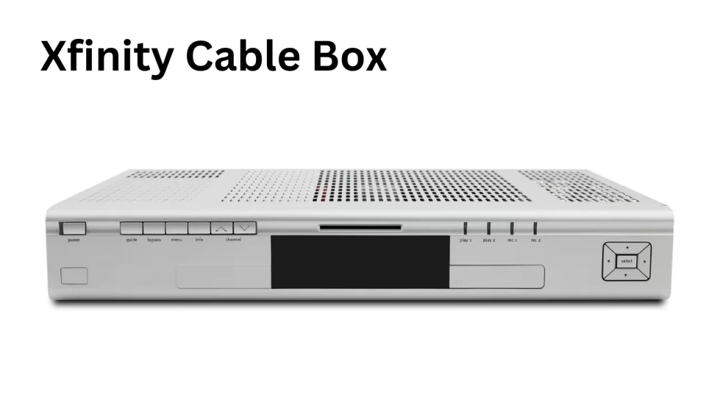 Xfinity Cable Box