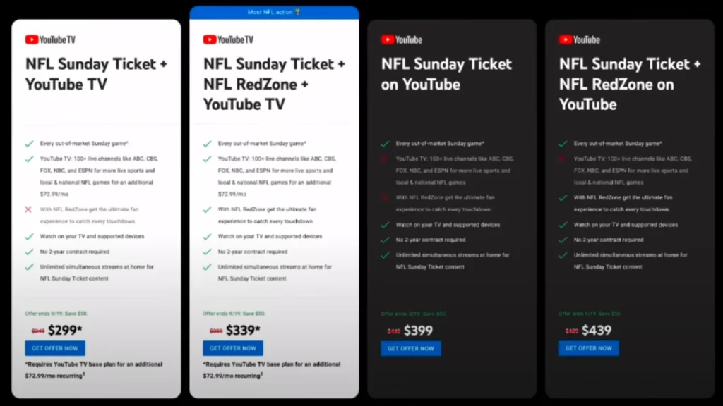 YouTube TV Plans and Pricing